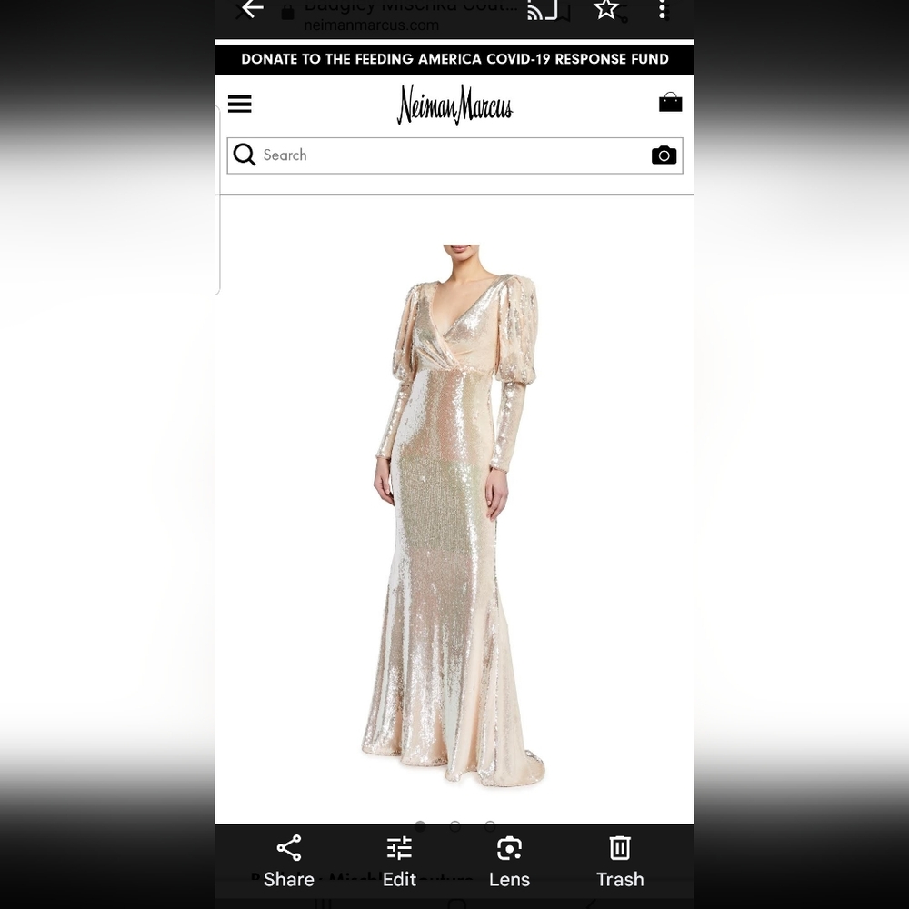 Elegant Sequin Gown